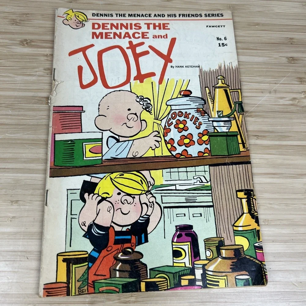 Dennis The Menace Comic Lot (9) Fawcett Silver Bronze Age‎ Giant Bonus Issues